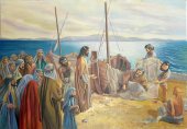 Ζωγραφική στο θέμα της Βίβλου. Καλλιτέχνης Ναταλία