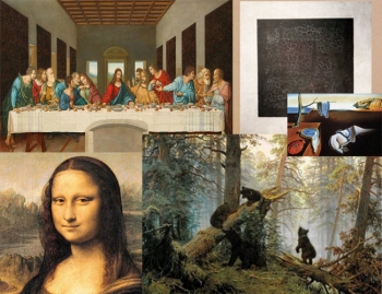 5 Самых Знаменитых Картин в мире. (Все интересное на сайте - ABCD Веб Дизайн)