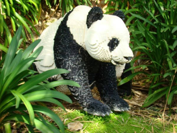 Lego panda.