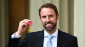The head coach of England national football team Southgate became an officer of the Order of the British Empire